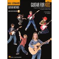HAL LEONARD GUITAR METHOD GUITAR FOR KIDS Book 1 Book & Online Audio Access