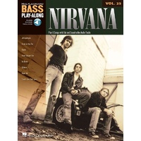 NIRVANA Bass Playalong Book with Online Audio Access & TAB Volume 25