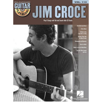 JIM CROCE Guitar Playalong Book with Online Audio Access Volume 113