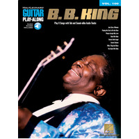 B B KING Guitar Playalong Book with Online Audio Access and TAB Volume 100