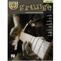 GRUNGE Guitar Playalong Book & CD with TAB Volume 88