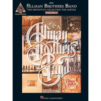 ALLMAN BROTHERS BAND DEFINITIVE COLLECTION BK 1 Guitar Recorded Versions NOTES & TAB