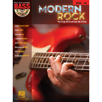 MODERN ROCK Bass Playalong Book & CD with TAB Volume 14