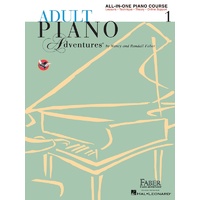 FABER ADULT PIANO ADVENTURES ALL-IN-ONE PIANO COURSE Book 1