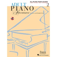 FABER ADULT PIANO ADVENTURES ALL-IN-ONE PIANO COURSE Book 2