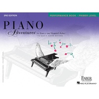 PIANO ADVENTURES PERFORMANCE BOOK Primer Level Second Edition