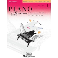 PIANO ADVENTURES TECHNIQUE & ARTISTRY BOOK Level 1 Second Edition