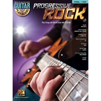 PROGRESSIVE ROCK Guitar Playalong Book & CD with TAB Volume 120