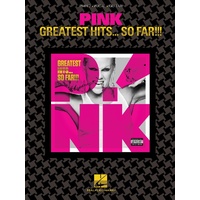 PINK Greatest Hits So Far Piano/Vocal/Guitar