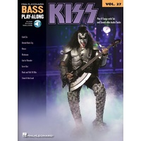 KISS BASS Bass Playalong Book with Online Audio Access & TAB Volume 27