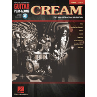 CREAM Guitar Playalong Book with Online Audio Access Volume 107