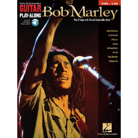 BOB MARLEY Guitar Playalong Book with Online Audio Access Volume 126