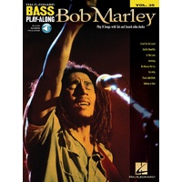 BOB MARLEY Bass Playalong Book with Online Audio Access & TAB Volume 35