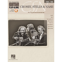 CROSBY STILLS & NASH Guitar Playalong Book with Online Audio Access and TAB Volume 12