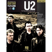 U2 Guitar Playalong Book with Online Audio Access Volume 121