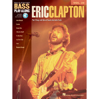 ERIC CLAPTON Bass Playalong Book with Online Audio Access & TAB Volume 29