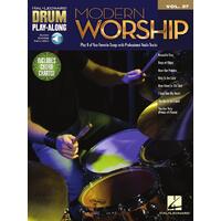 MODERN WORSHIP Drum Playalong Book with Online Audio Access Volume 27