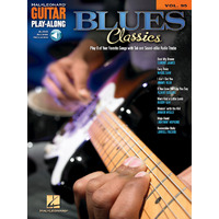 BLUE CLASSICS Guitar Playalong Book with Online Audio Access and TAB Volume 95
