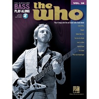 WHO Bass Playalong Book with Online Audio Access & TAB Volume 28