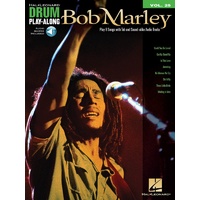 BOB MARLEY Drum Playalong Book with Online Audio Access Volume 25