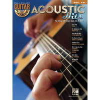 ACOUSTIC HITS Guitar Playalong Book & CD with TAB Volume 141