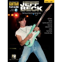 JEFF BECK Guitar Playalong Book with Online Audio Access and TAB Volume 125