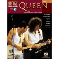 QUEEN Guitar Playalong Book with Online Audio Access and TAB Volume 112