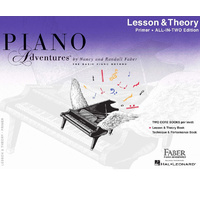 PIANO ADVENTURES LESSON & THEORY ALL IN TWO Primer Level