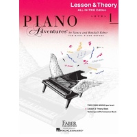 PIANO ADVENTURES LESSON AND THEORY ALL IN TWO Level 1