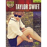 TAYLOR SWIFT Guitar Playalong Book & CD with TAB Volume 169