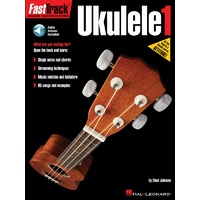 FASTTRACK UKULELE METHOD Book 1 Book & Online Audio