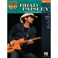 BRAD PAISLEY Guitar Playalong Book & CD with TAB Volume 117