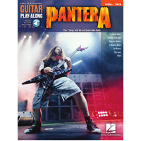 PANTERA Guitar Playalong Book with Online Audio Access and TAB Volume 163