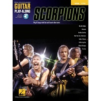 SCORPIONS Guitar Playalong Book with Online Audio Access and TAB Volume 174