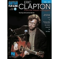 ERIC CLAPTON FROM THE ALBUM UNPLUGGED Guitar Playalong Book with Online Audio Access and TAB Volume 155