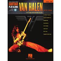 VAN HALEN 1978-1984 Guitar Playalong Book with Online Audio Access and TAB Volume 50