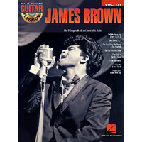 JAMES BROWN Guitar Playalong Book & CD with TAB Volume 171