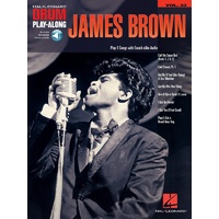 JAMES BROWN Drum Playalong Book with Online Audio Access Volume 33