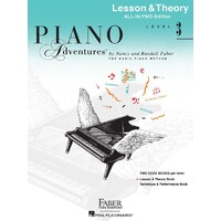 PIANO ADVENTURES LESSON & THEORY ALL IN TWO Level 3