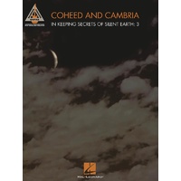 COHEED & CAMBRIA IN KEEPING SECRETS OF SILENT EARTH 3 Guitar Recorded Versions NOTES & TAB