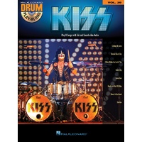 KISS Drum Playalong Book & CD Volume 39