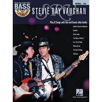 STEVIE RAY VAUGHAN Bass Playalong Book & CD Volume 51