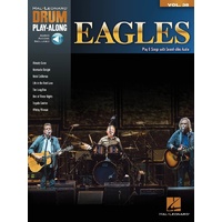 EAGLES Drum Playalong Book with Online Audio Access Volume 38