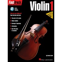 FASTTRACK VIOLIN Book 1 Book & Online Media