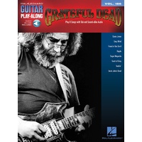 GRATEFULL DEAD Guitar Playalong Book with Online Audio Access and TAB Volume 186