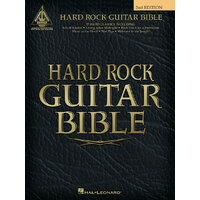 HARD ROCK GUITAR BIBLE Guitar Recorded Versions NOTES & TAB