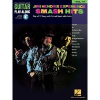 JIMI HENDRIX EXPERIENCE SMASH HITS Guitar Playalong Book with Online Audio Access and TAB Volume 47