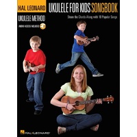 HAL LEONARD UKULELE METHOD UKULELE FOR KIDS SONGBOOK Book & Online Media