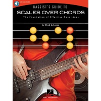BASSISTS GUIDE TO SCALES OVER CHORDS Book & Online Audio Access