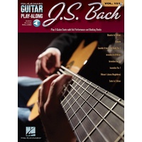 J.S. BACH Guitar Playalong with Online Media Access and TAB Volume 151